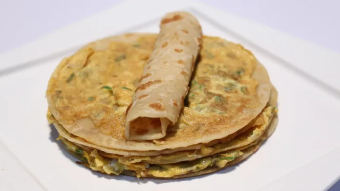 Omelette-Paratha